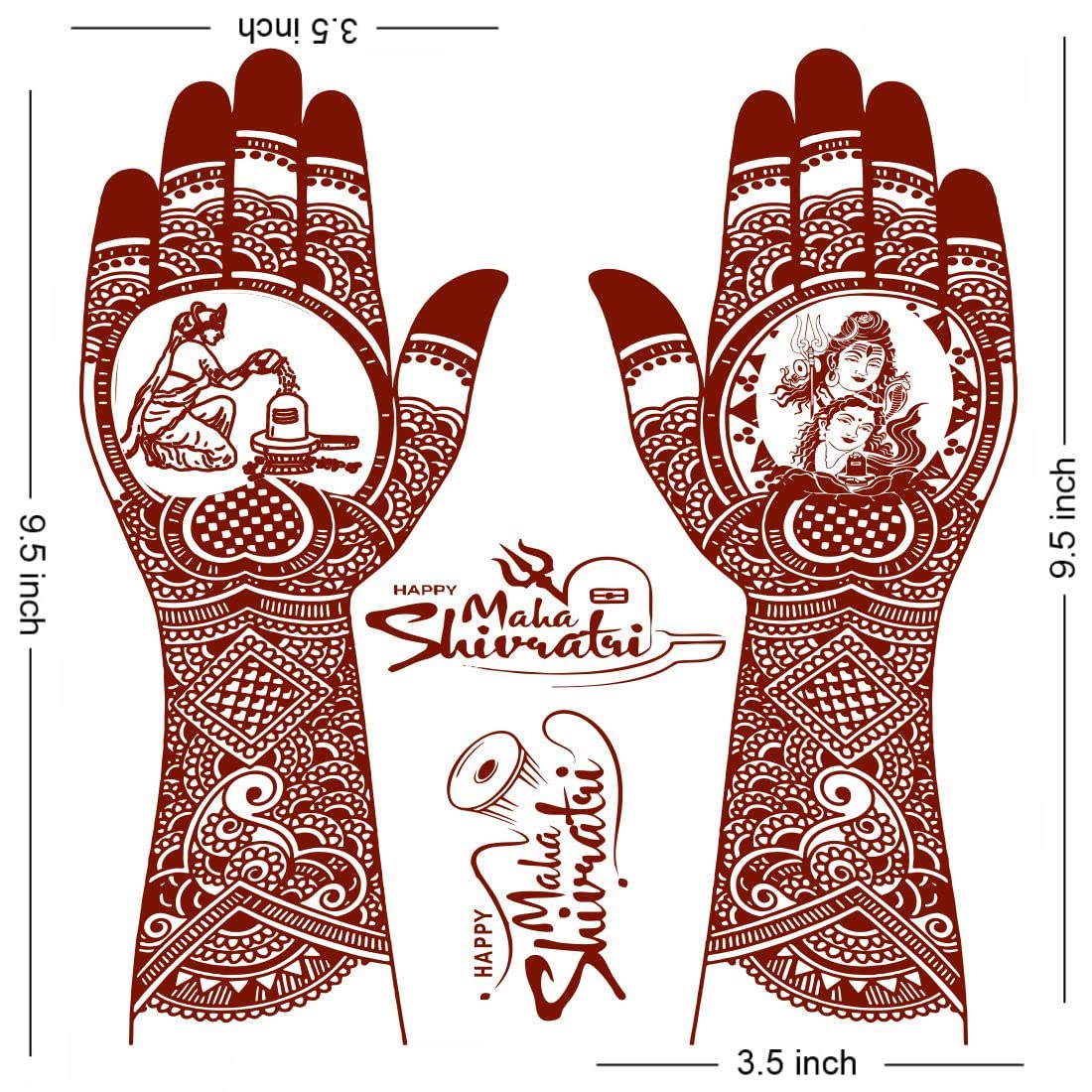 Trishul Mehndi Designs For Mahashivratri : हाथों पर मेहंदी से बनाएं शिव जी  के प्रिय त्रिशूल की ये डिजाइंस | see pics of trishul mehndi designs for  mahashivratri | HerZindagi